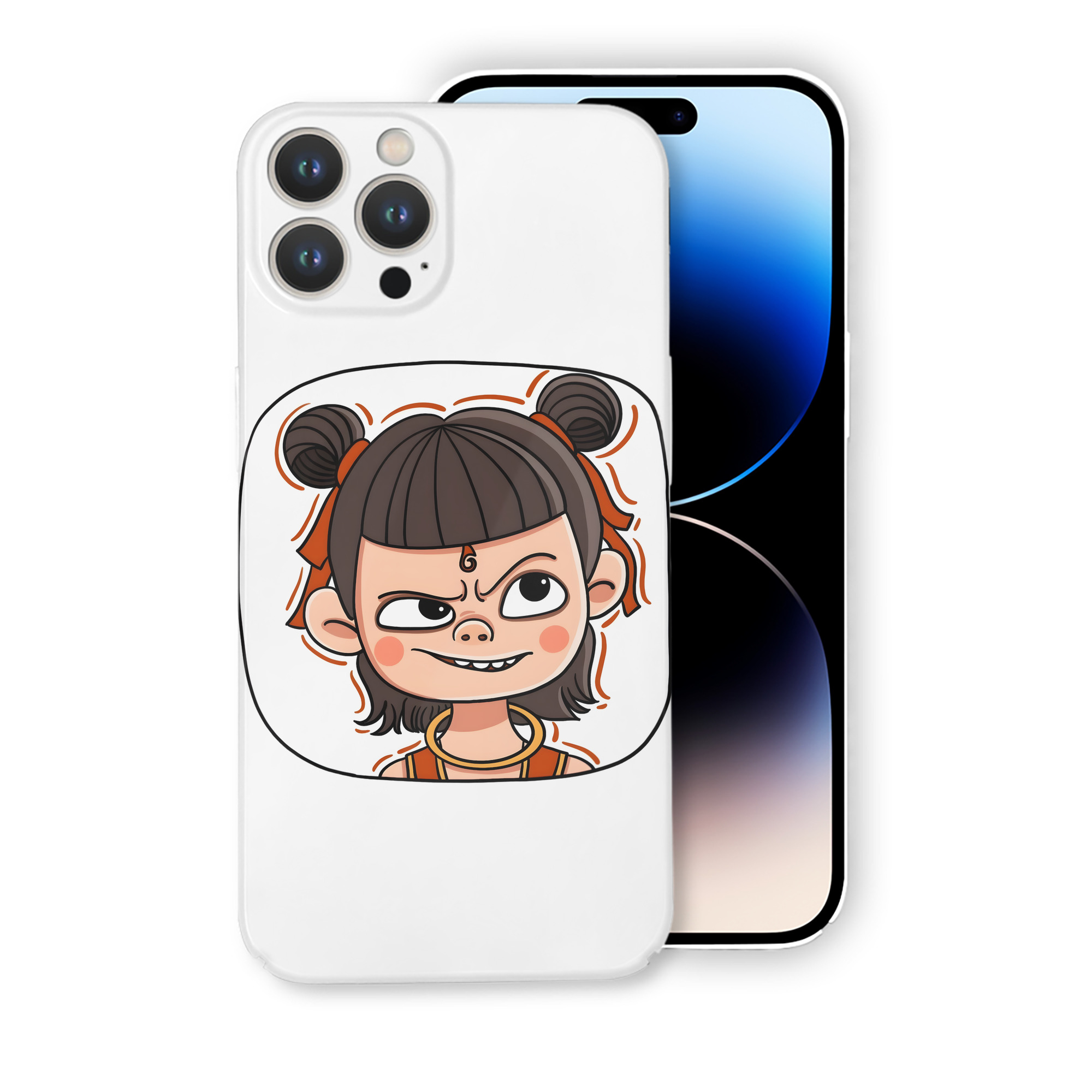 （画像用） Ne Zha 2 ナタ 魔童の大暴れ 【iPhone 14シリーズ対応】ハードケース